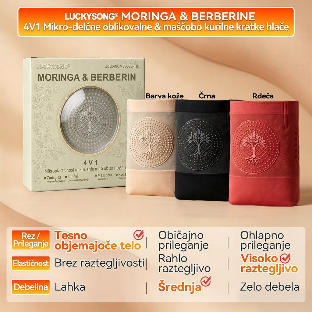 Uradna trgovina 📢 | ✅ 𝐋𝐔𝐂𝐊𝐘𝐒𝐎𝐍𝐆® 𝟐𝟎𝟐𝟔 Moringa BQi: 4-v-1 pajkice za takojšnje oblikovanje postave in izgorevanje maščob z mikrodelci 🌹