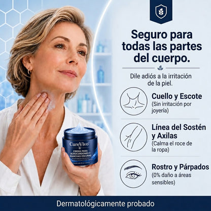 墨CureVivo® Crema para Eliminar Verrugas y Etiquetas Cutáneas en 7 Días (Fórmula Sin Dolor – Sin Cicatrices)🤗